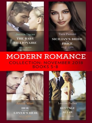cover image of Modern Romance November Books 5-8